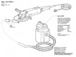 Bosch 0 601 335 403  Angle Grinder 220 V / Eu Spare Parts